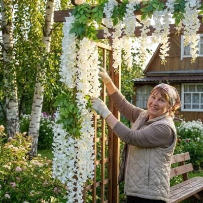 Plante artificielle tombante | Réaliste - Vent de Lumière
