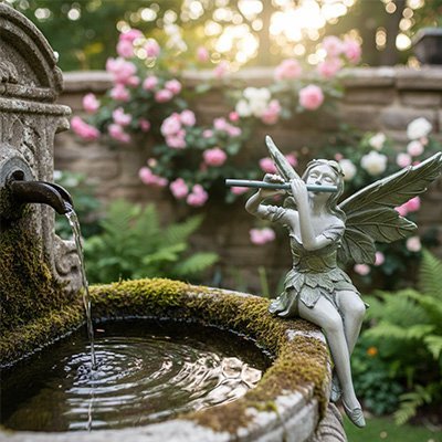Sculpture de jardin | Élégance Extérieure - Vent de Lumière