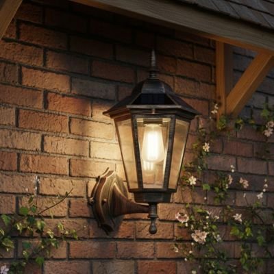 Applique murale solaire exterieur | Automatique - Vent de Lumière