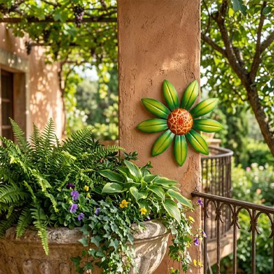 Décoration extérieur jardin | Havre de Paix - Vent de Lumière