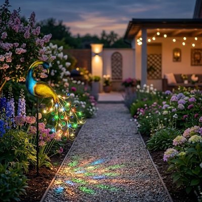 Décoration jardin | Résistante Extérieur - Vent de Lumière