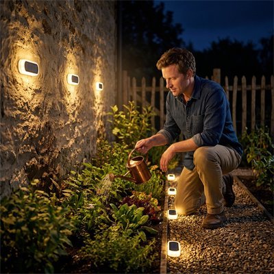 Eclairage exterieur solaire | Autonome - Vent de Lumière