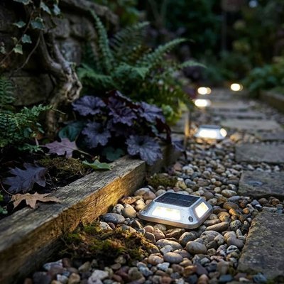 Eclairage exterieur solaire | EcoLight - Vent de Lumière