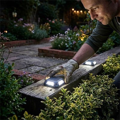 Eclairage exterieur solaire | EcoLight - Vent de Lumière