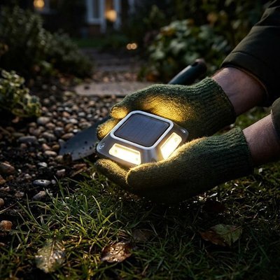 Eclairage exterieur solaire | EcoLight - Vent de Lumière