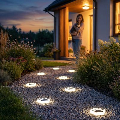 Eclairage solaire exterieur | EcoLight - Vent de Lumière
