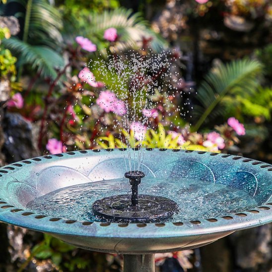 Fontaine solaire flottante | Écologique - Vent de Lumière