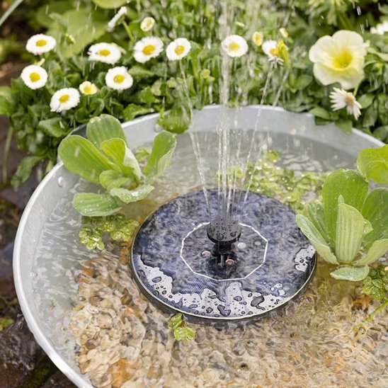 Fontaine solaire flottante | Écologique - Vent de Lumière