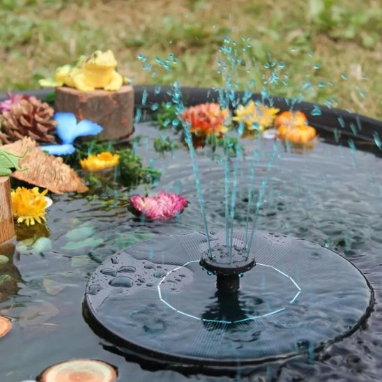 Fontaine solaire flottante | Écologique - Vent de Lumière