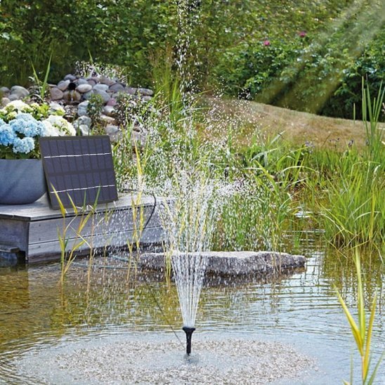 Fontaine solaire panneau déporté | Modèle A - Vent de Lumière