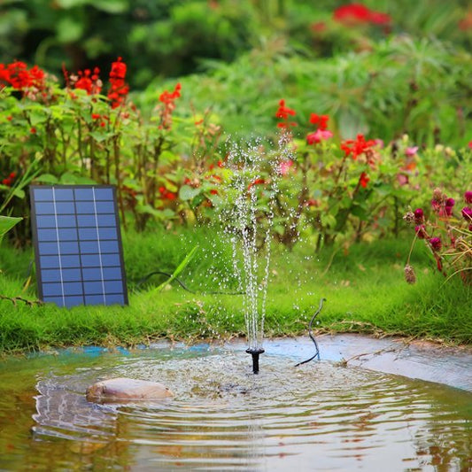 Fontaine solaire panneau déporté | Modèle A - Vent de Lumière