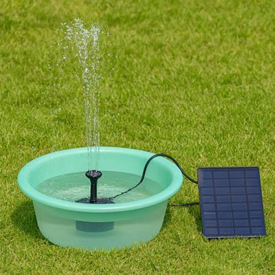 Fontaine solaire panneau déporté | Modèle B - Vent de Lumière