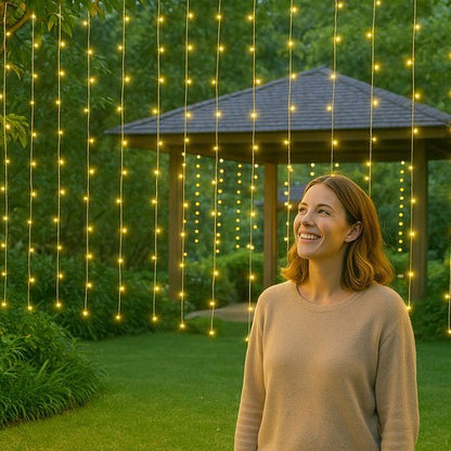 Guirlande solaire | Écologique - Vent de Lumière