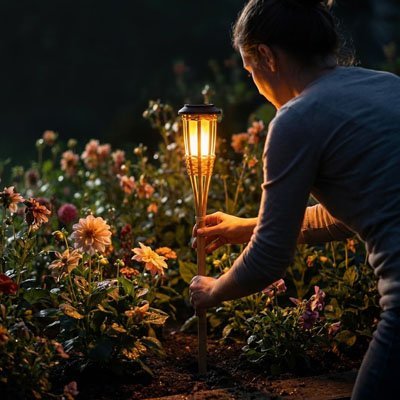 Lampe solaire | EcoPower - Vent de Lumière