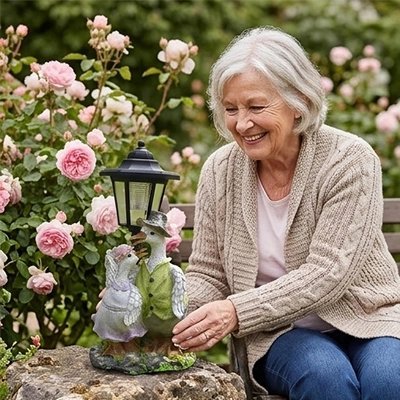 Lampe Solaire Extérieur Automatique – Éclairage Écologique & Chaleureux pour Jardin - Vent de Lumière