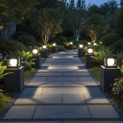 Lampe solaire exterieur | Autonome - Vent de Lumière