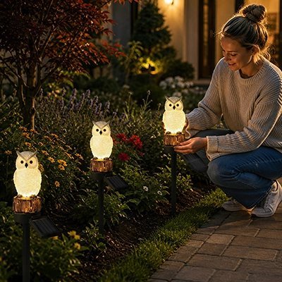 Lampe Solaire Extérieur Autonome – Éclairage Doux & Écologique pour Jardin et Terrasse - Vent de Lumière