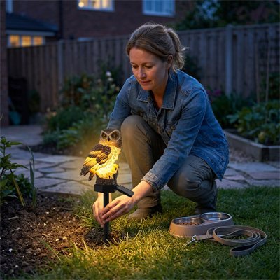 Lampe solaire exterieur | Éclairage automatique écologique - Vent de Lumière