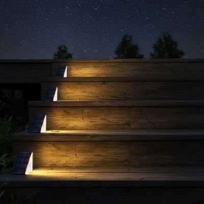 Lampe solaire exterieur | Éclairage écologique autonome - Vent de Lumière