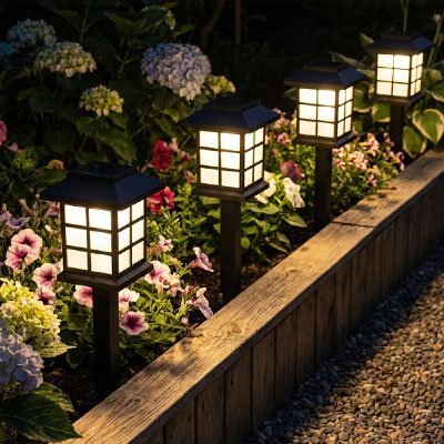 Lampe solaire exterieur | EcoLumière - Vent de Lumière