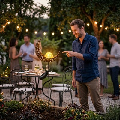 Lampe solaire exterieur | Puissante et Économique - Vent de Lumière