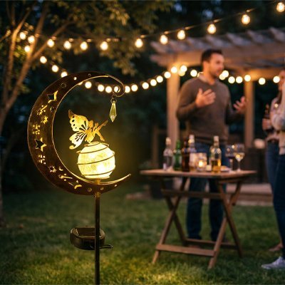 Lampe solaire exterieur | Puissante et Économique - Vent de Lumière