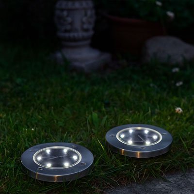 Lampe Solaire Jardin sur Piquet | Éclairage Autonome Extérieur - Vent de Lumière