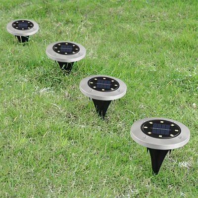 Lampe Solaire Jardin sur Piquet | Éclairage Autonome Extérieur - Vent de Lumière