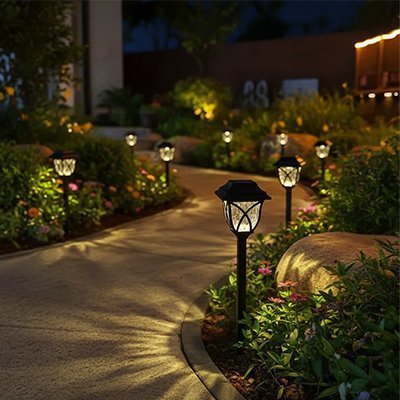 Lampes jardins solaires | Écologiques - Vent de Lumière