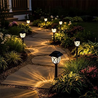 Lampes jardins solaires | Écologiques - Vent de Lumière