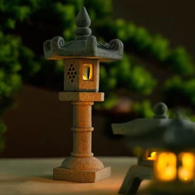 Lanterne Pagode LED Effet Flamme | Décoration Jardin & Terrasse - Vent de Lumière