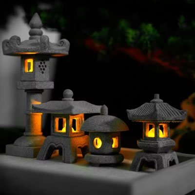Lanterne Pagode LED Effet Flamme | Décoration Jardin & Terrasse - Vent de Lumière