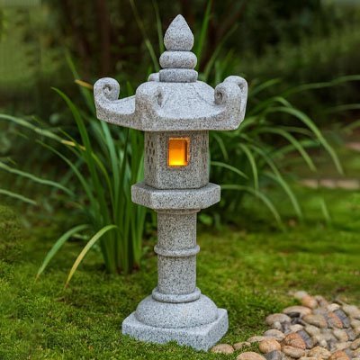 Lanterne Pagode LED Effet Flamme | Décoration Jardin & Terrasse - Vent de Lumière