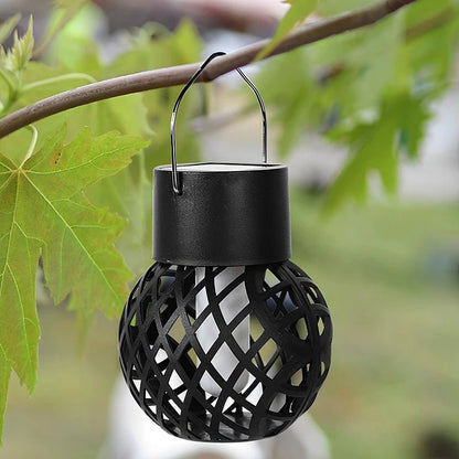 Lanterne Solaire Effet Flamme – Ambiance Jardin & Terrasse - Vent de Lumière