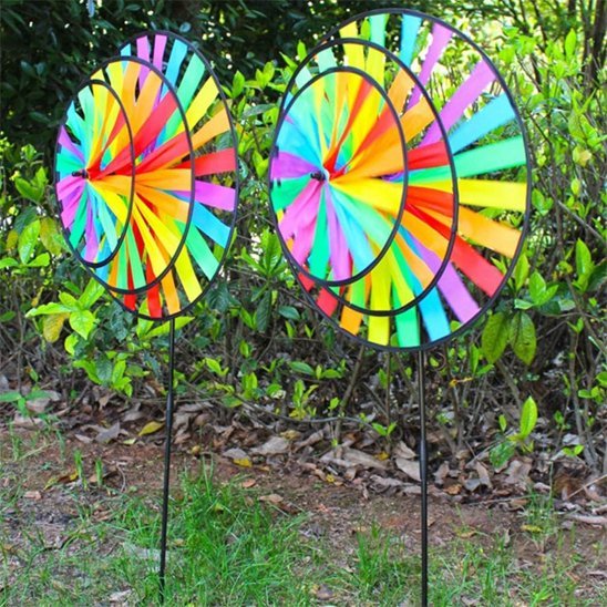 Moulin a vent décoratif | Jardin durable - Vent de Lumière