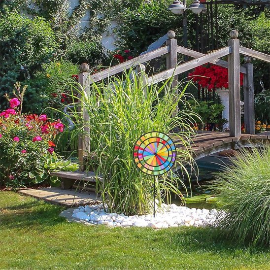 Moulin a vent décoratif | Jardin durable - Vent de Lumière