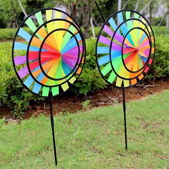 Moulin a vent décoratif | Jardin durable - Vent de Lumière