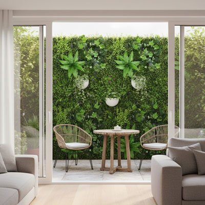 Mur vegetal artificiel | Oasis - Vent de Lumière