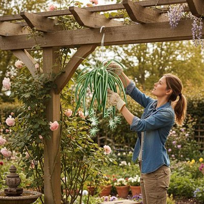 Plante artificielle tombante | Naturalia - Vent de Lumière