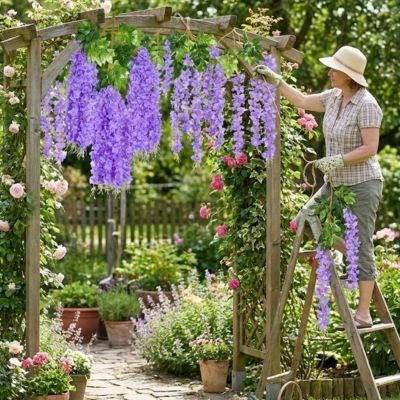 Plante artificielle tombante | Réaliste - Vent de Lumière