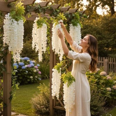 Plante artificielle tombante | Réaliste - Vent de Lumière