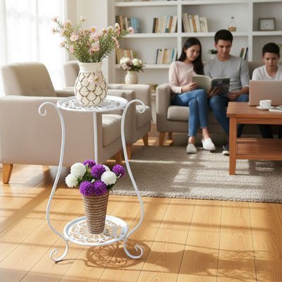 Porte plantes | Design Élégant - Vent de Lumière