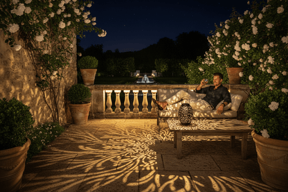 Projecteur Solaire LED – Lumière de Paysage pour Jardin - Vent de Lumière