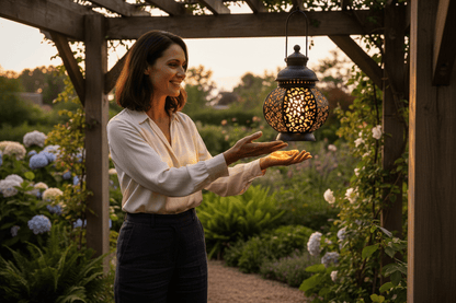 Projecteur Solaire LED – Lumière de Paysage pour Jardin - Vent de Lumière