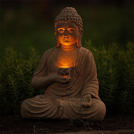 Sculpture Bouddha | Élégance Raffinée - Vent de Lumière