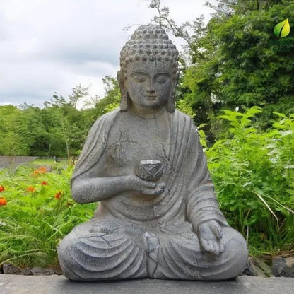 Sculpture Bouddha | Élégance Raffinée - Vent de Lumière