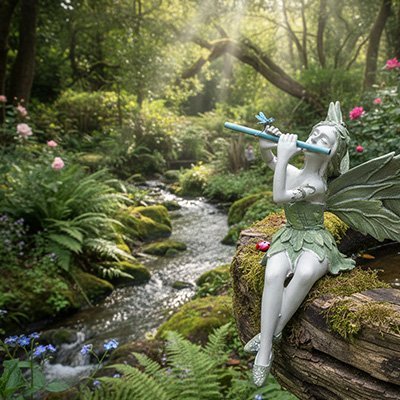 Sculpture de jardin | Élégance Extérieure - Vent de Lumière