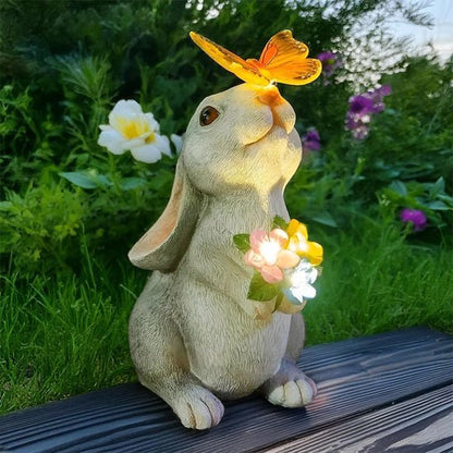 Sculpture Lapin Lumineux | Élégance Raffinée - Vent de Lumière