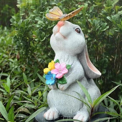 Sculpture Lapin Lumineux | Élégance Raffinée - Vent de Lumière