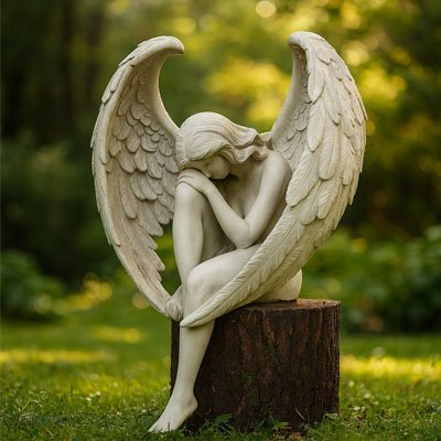 Statue Décorative | Élégance Raffinée - Vent de Lumière